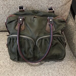 MZ Wallace Olive Green Shoulder Bag